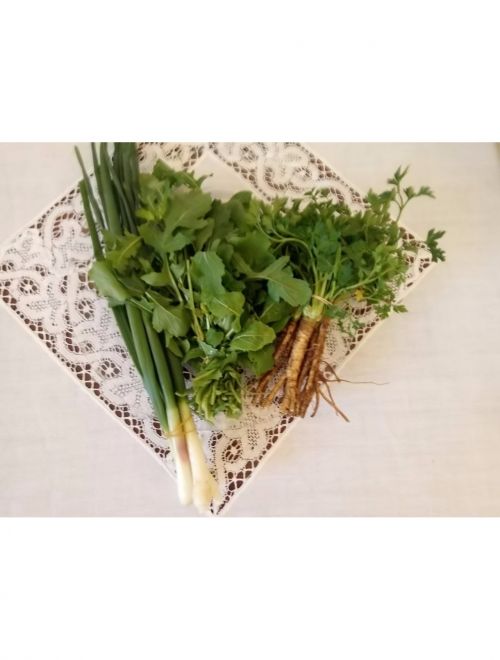 Зеленчукова кошница за салата