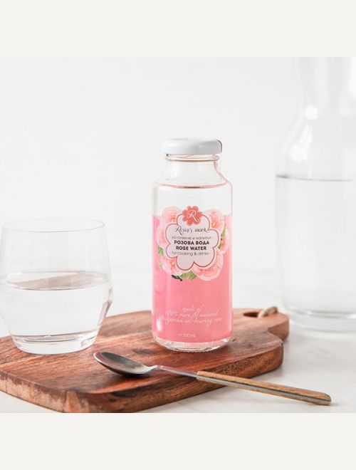 Розова вода за готвене и напитки Rosey's Mark