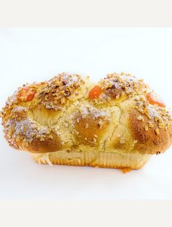 Козунак с локум и орехи